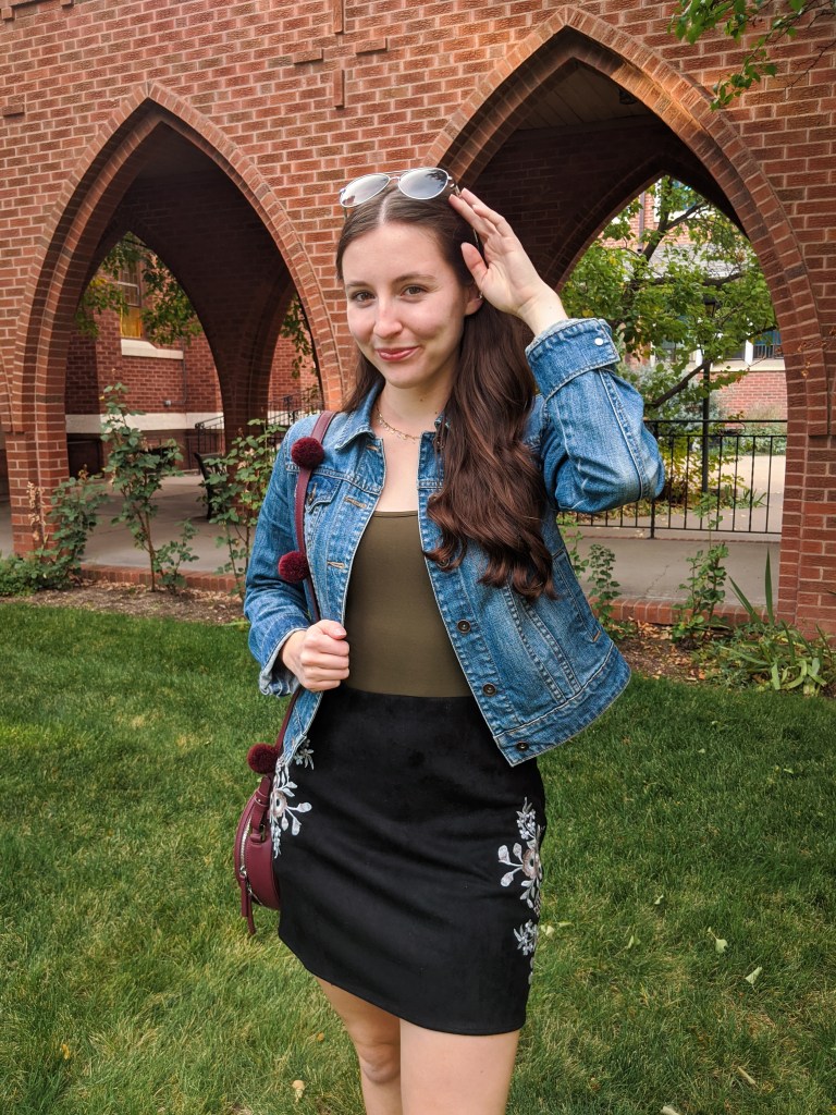 \"embroidered-skirt-fall-outfit-francesca's-college-style\"